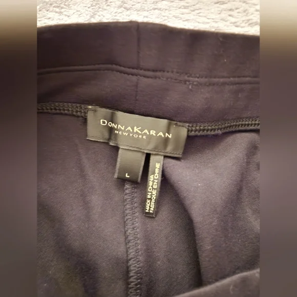 Donna Karan High Rise Slim Stretch Slacks Trousers - Picture 13 of 14